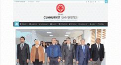 Desktop Screenshot of haberler.cumhuriyet.edu.tr
