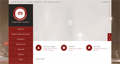 Desktop Screenshot of kangalmyo.cumhuriyet.edu.tr